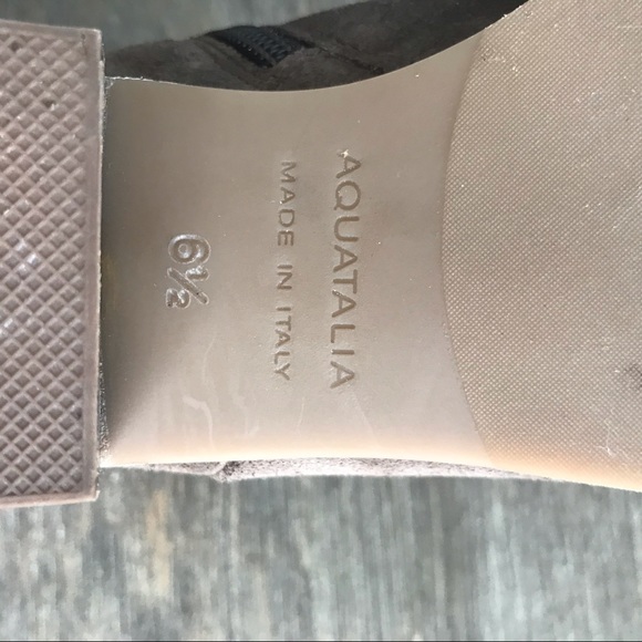AQUATALIA-NWOT Made in Italy, Suede/Leather Weathe - Picture 9 of 9